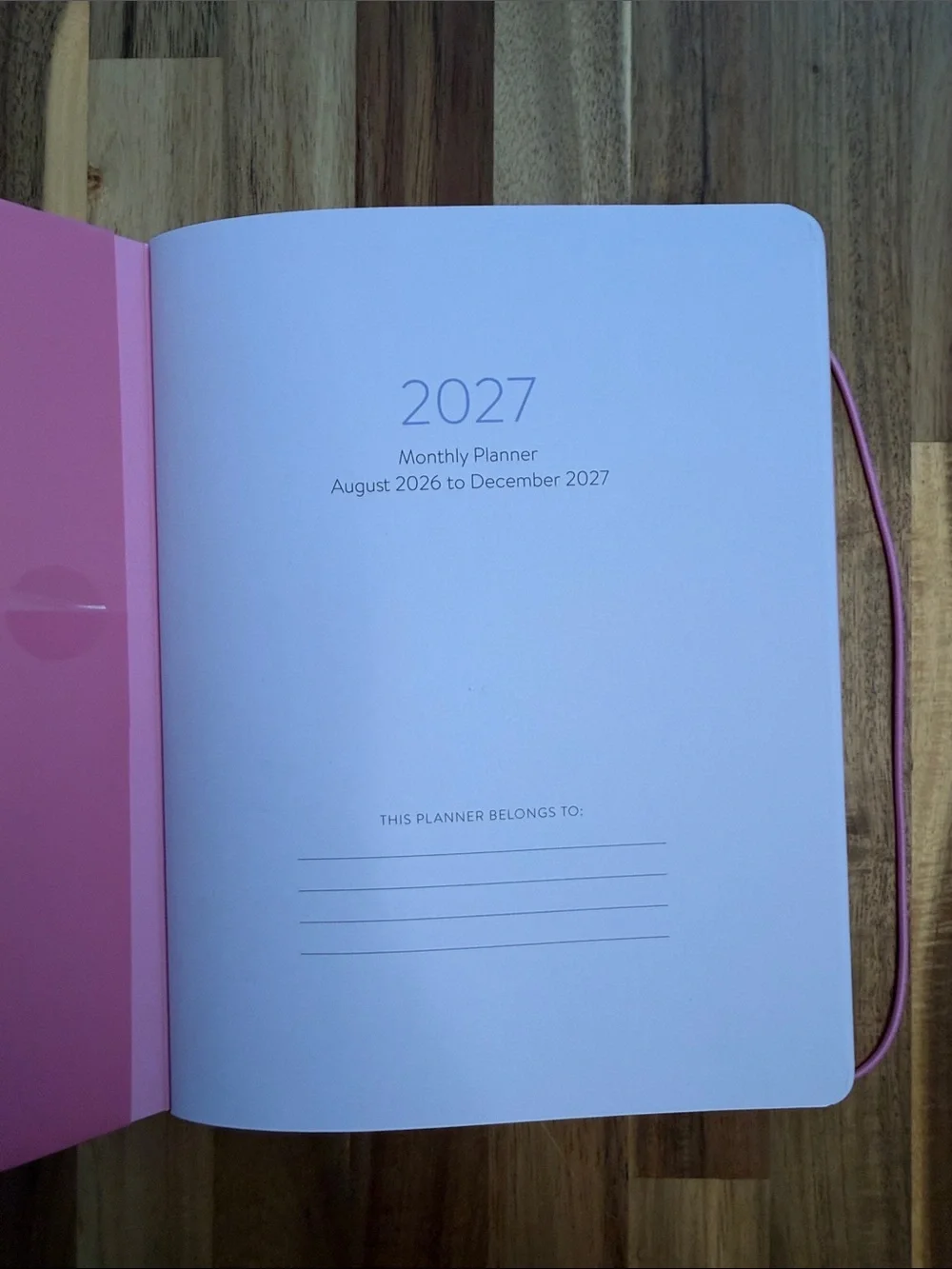 NWT Orange Circle Studio 17-Month Monthly Planner